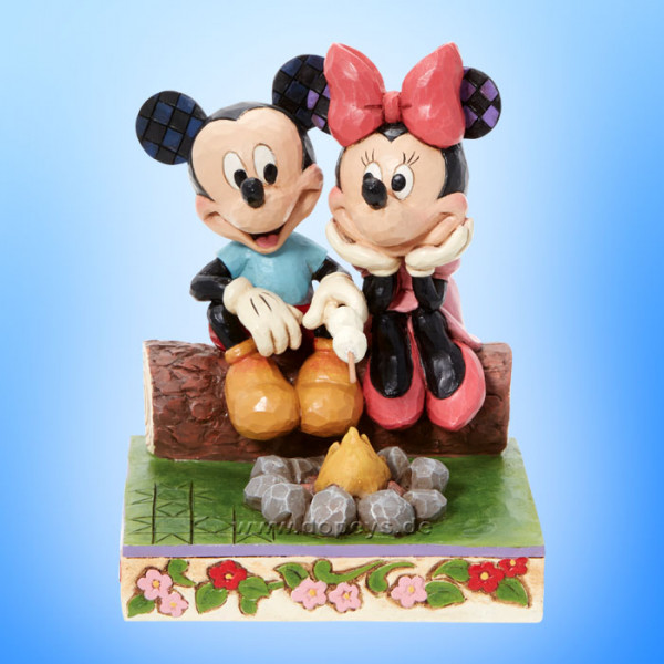 Disney Traditions - Mickey & Minnie at Campfire (Sweetheart Campfire) figurine by Jim Shore 6011938