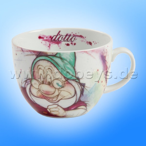 Große Disney Cappuccino Tasse "Chef" italienisches Design, 60 cl