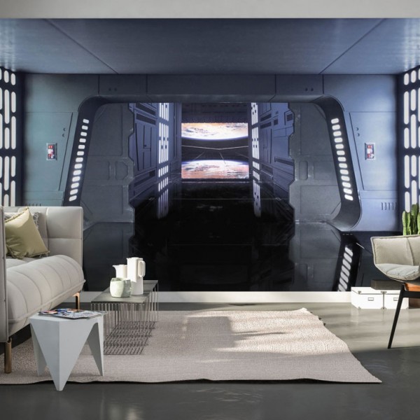 Star Wars Vlies Fototapete "Star Wars Death Star Floor" 4,00m x 2,50m