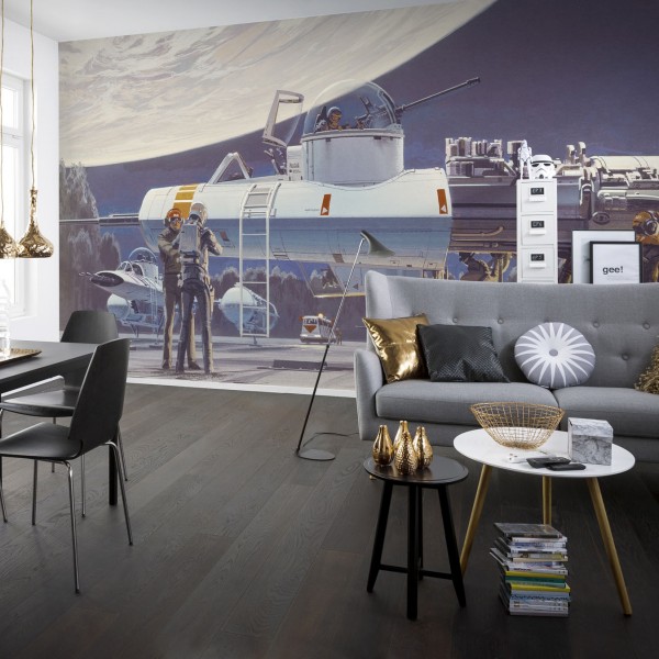 Star Wars Vlies Fototapete "Star Wars Classic RMQ Yavin Y-Wing"