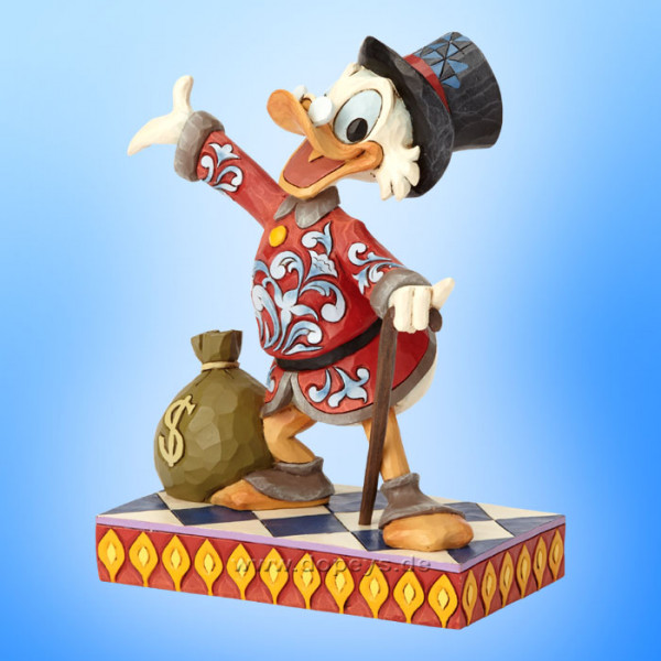 Disney Traditions - Treasure Seeking Tycoon (Scrooge Duck Tales) by Jim Shore 6001285