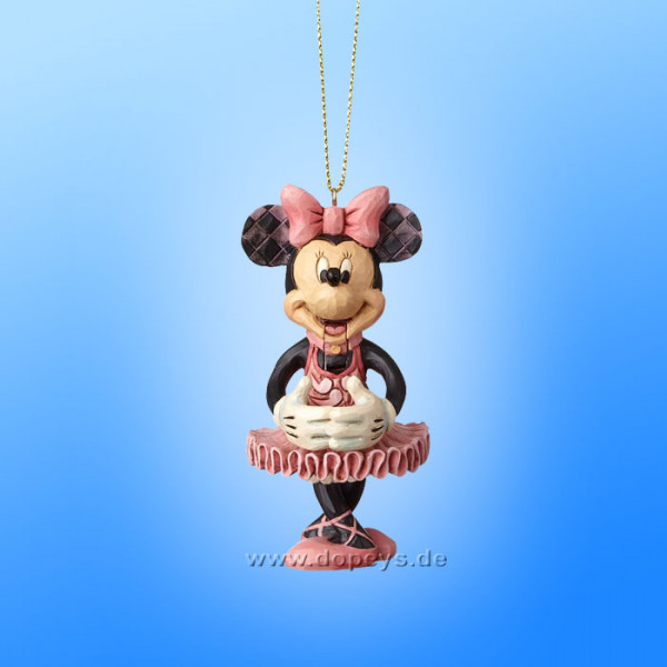 Disney Traditions / Jim Shore figurine from Enesco "Minnie Mouse Nutcracker (Hanging Ornament)" A29382