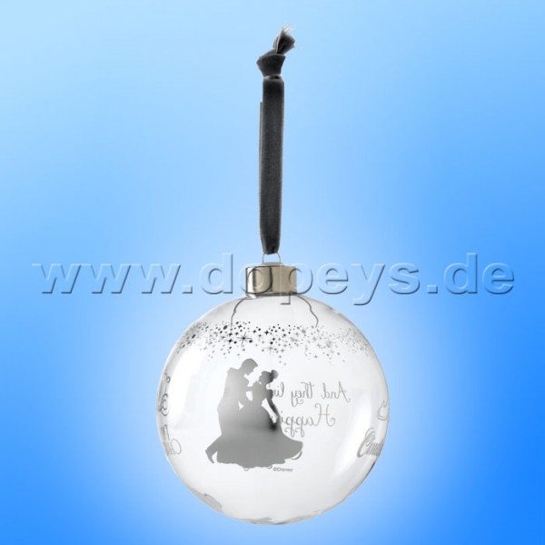 Disney Enchanting Collection - Cinderella Hochzeits-Weihnachtsbaumkugel A29528