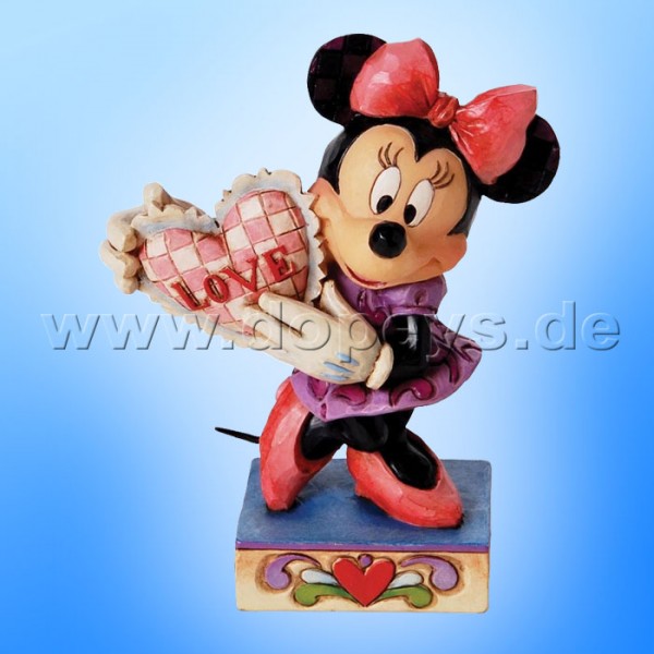 Disney Traditions / Jim Shore Figur - Minnie Maus "My Love" 4026085.