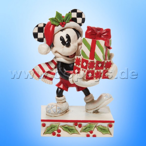 Disney Traditions -  (Mickey with Stack of Presents) figurine by Jim Shore 6010869