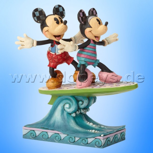 Disney Traditions - Surf's Up (Mickey & Minnie Mouse) by Jim Shore 6001275