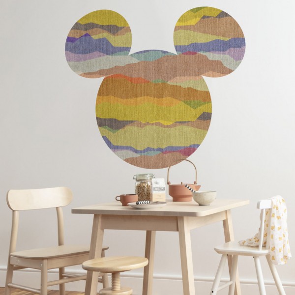 Disney Wandsticker / Wandaufkleber Mickey Maus Kopf "Mickey Head Vista" 127cm x 127cm