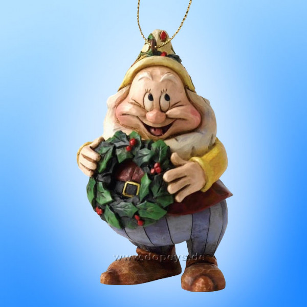 Disney Traditions / Jim Shore Figur von Enesco."Happy Ornament Baumanhänger" A9043.
