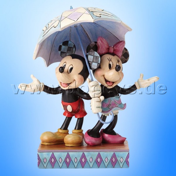 Disney Traditions / Jim Shore Figur von Enesco "Rainy Day Romance (Mickey & Minnie)" 4054280.