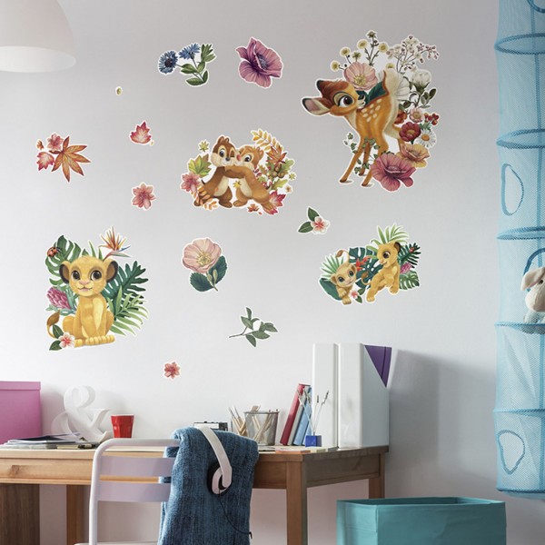 Disney Wandsticker / Wandaufkleber Disney Baby "Be in Nature" 100cm x 70cm