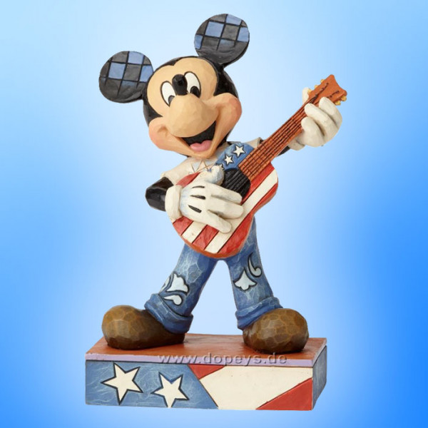 Disney Traditions / Jim Shore Figur von Enesco "Rock and Roll (Mickey Maus mit Gitarre)" 6000968