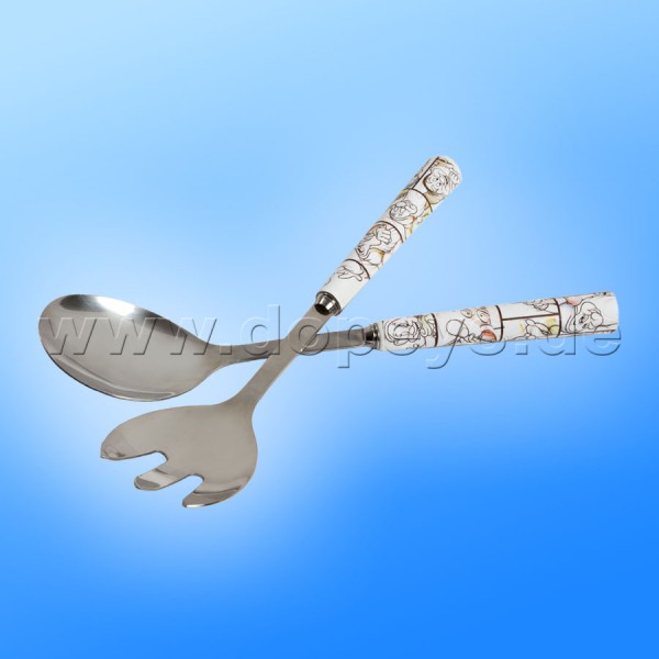 Disney Salat-Besteck "Sieben Zwerge" im italienischen Design