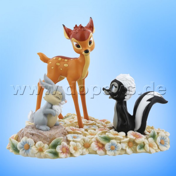 Disney Enchanting Collection from Enesco "Pretty Flower" (Bambi, Thumper & Flower Figurine) A28730