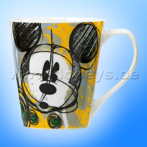 Disney Kaffeetasse Mickey Grafik im italienischen Design
