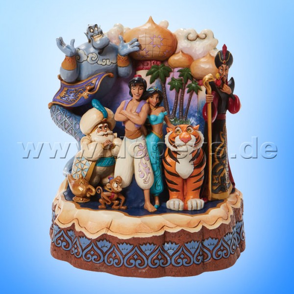 Disney Traditions - Arabian Nights (Aladdin Carved by Heart) figurine by Jim Shore 6008999