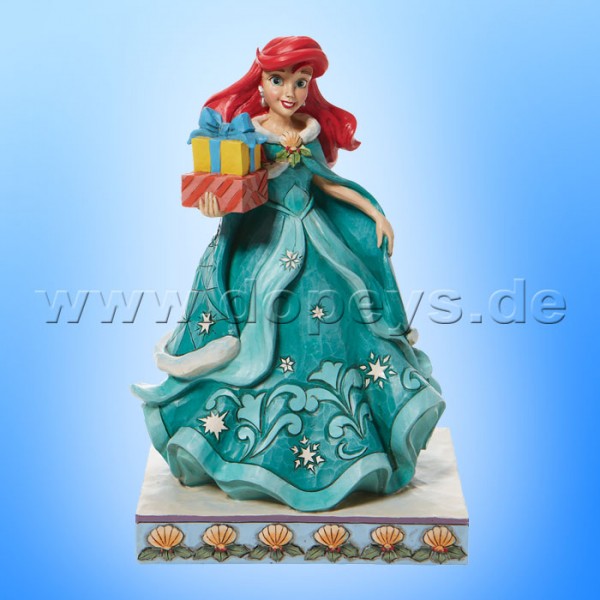 Disney Traditions - Gifts of Song (Christmas Ariel with Gifts) figurine by Jim Shore 6008982