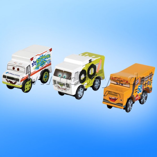 Disney Pixar Cars 3 Set - Thunder Hollow (Dr. Damage, Miss Fritter & Arvy) 17216