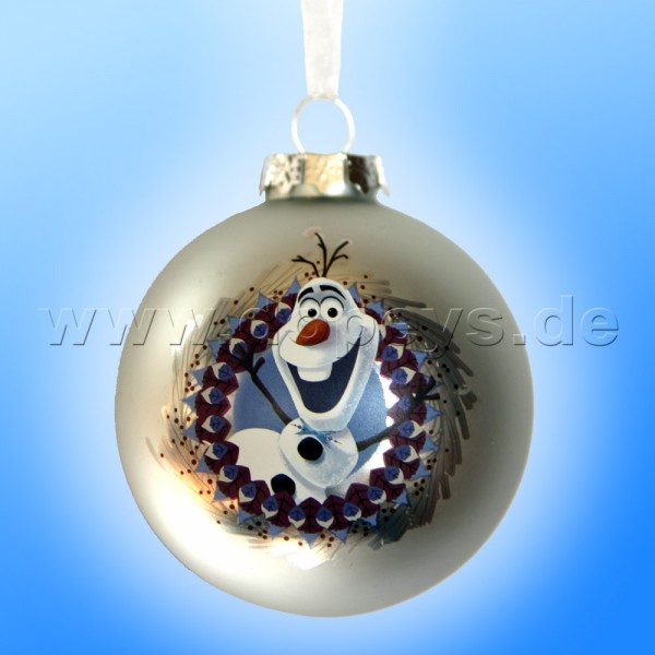 Kurt S. Adler - Frozen "Olaf" Christmas Bauble silver DN03005-E