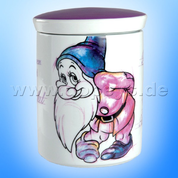 Disney Vorratsbehälter / Vorrats-Dose 7 Zwerge "Pimpel" im italienischen Design PWS02T/3MA