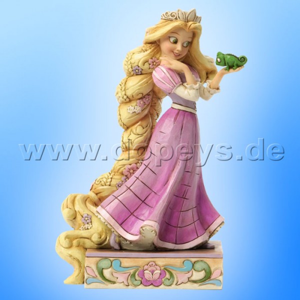 Disney Traditions / Jim Shore Figur von Enesco "Loyalty and Love (Rapunzel & Pascal)" 4037514.